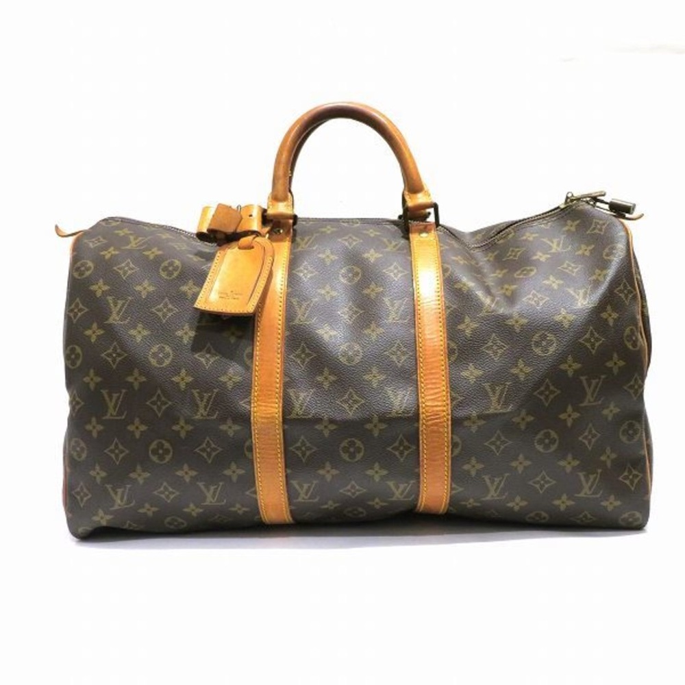 Louis Vuitton Monogram Keepall 50 M41426 Travel Bag Boston Unisex